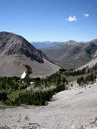 The View from Atop Headquarters Pass