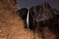 Yosemite Fall at Night
