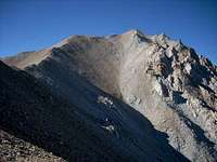 Boundary Peak from 1st False Summit