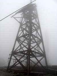 Tower at Summit of Mount Washington