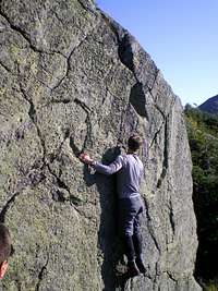 Scrambling near Mount Adams