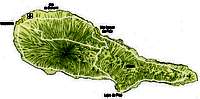 Map of the Pico island