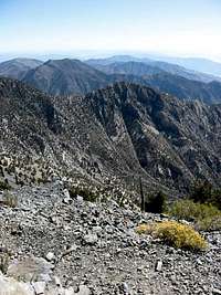 Telescope Peak, View from the summit, Death Valley, California