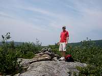 My dad on the summit of Mt. Frissel
