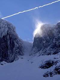 Number 3 Gully on Ben Nevis...