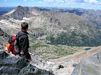 Contemplating Glacier Gorge