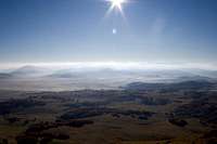 Morning above the lakes from Sljeme slopes