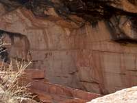 Anasazi Pictographs-Bright Angel Trail