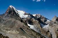 Chimtarga (from Kaznok Pass) - Fan Mountains