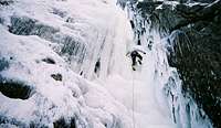 Ice Climbing in the Giants....