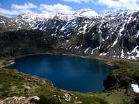 Peña Calabazosa and Calabazosa lake