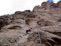 Rock climbing- Gunnison CO