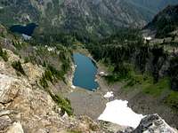 milk lake from summit of bretherton