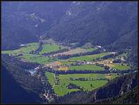 Jezersko from Mala Baba