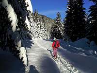 Ascending from Uskovnica