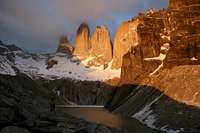 Dawn on Torres del Paine