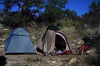 High Camp on Guadalupe Peak