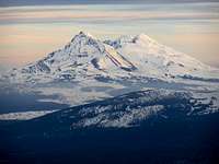 Three Sisters at sunset from...