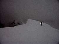 Last year on the cornice on a...