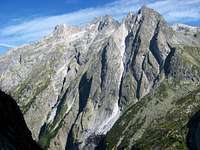 Piz Balzet, Lake Albigna Area. Val Bregaglia Swiss Alps.