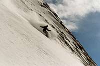 Snowboarding the Hogsback at...