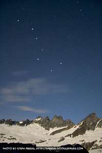 Big Dipper over Southern Pickets