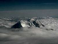 Mt. Rainier rising above the...