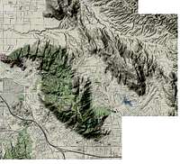 Box Springs Mountains Map