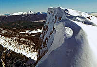 The summit view in winter....