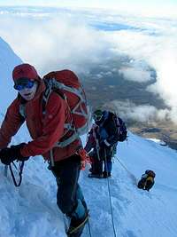 The crux of Cotopaxi