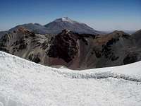 Ampato and Sabancaya From Hualca Hualca Summit
