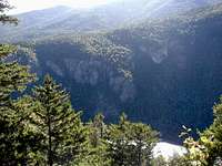viewpoint of lower ausable lake