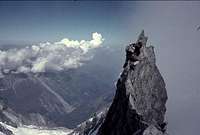 Zinalrothorn north ridge