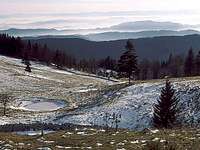 On Menina planina. The view...