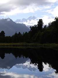 Mount Tasman from Matheson Lake
