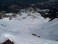 Lassen Peak - Looking down...