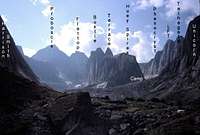 Overview of Cirque of the Unclimbables