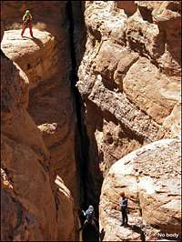 Passing on the other side of the siq