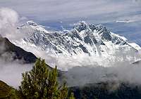 Everest and Lhotse