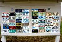 License Plate collection