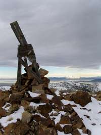 The Cairn on top