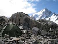 Camping near Albert Premier hut