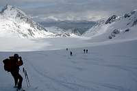 Skiing at sea level Norway