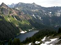 Joe Lake and Chikamin Peak