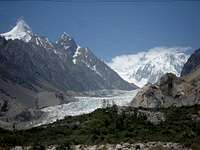 passu glacier from kkh