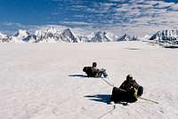 Snow Lake north Pakistan