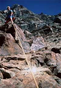 <b>33 ... <font color=green>M. EMILIUS</font> (3559m)<font color=red>W-SW WALL  &  West Ridge, direct and new route</font> 1986</b>