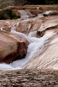 Charca Verde Waterfall