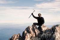 Mark, atop Shasta