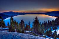 Sunrise Crater Lake
